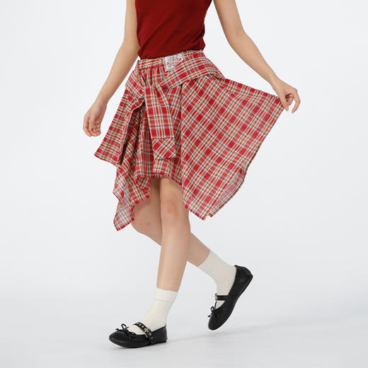 裙子女泽西风不规则半裙纪念日百货门店同款163743597 商品图0