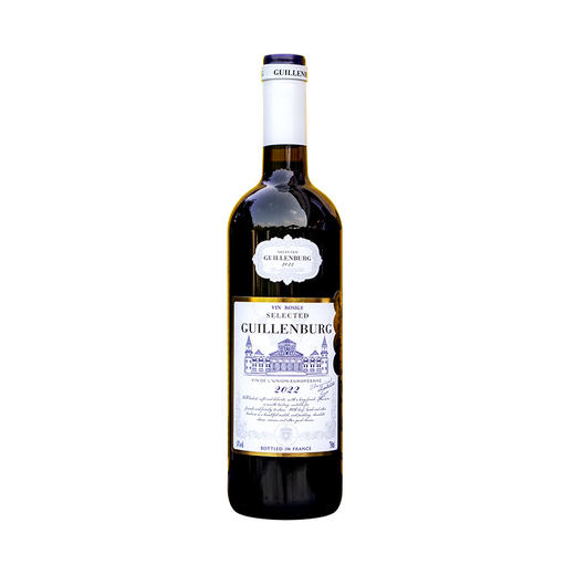 【法国原瓶进口】贵伦堡精选干红葡萄酒14度750ml*6礼盒装 商品图0