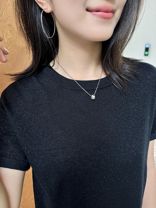 现货 THS-无 驴家 棋盘格珠宝系列饰品Damier 图案项链 耳饰 4色 CU1308 商品图3