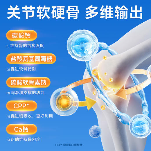 百年扁氏 氨糖软骨素钙胶囊 商品图2