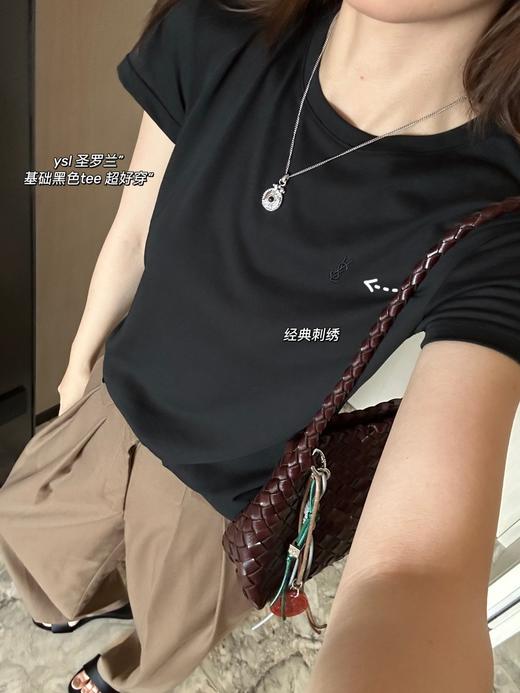 YS*L  圣罗*兰 同款基础短袖 商品图9