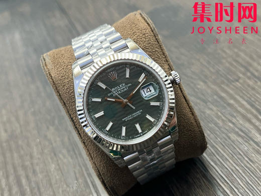 劳力士 VS日志41系列 薄荷绿格子面 格纹盘 男士腕表 3235机 五珠带 表径41mm 商品图1