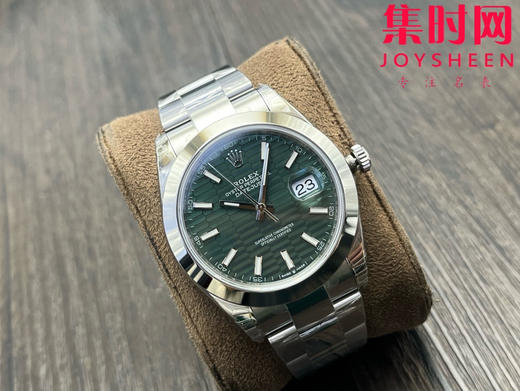 劳力士 VS日志41系列 光圈薄荷绿格子面 格纹盘 男士腕表 3235机 三珠带 表径41mm 商品图1