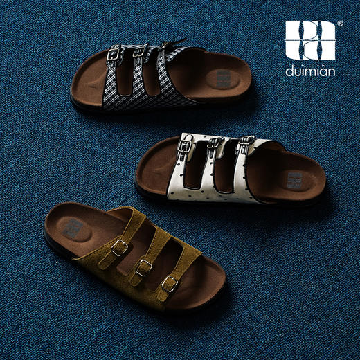 对面duimian-三扣勃肯拖凉拖 商品图1