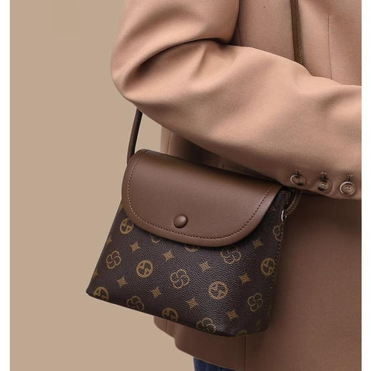 雀说 手机包质感小包时尚通勤复古单肩斜挎包YY-031-1 商品图3