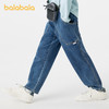 巴拉巴拉童装儿童裤子男童牛仔裤秋装长裤工装口袋时尚舒适潮酷 商品缩略图2