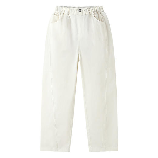 男女童全腰梭织单裤秋季新款安奈儿童装EM536519 商品图5