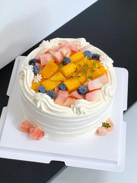 夏日简约鲜果琳琅蛋糕C款