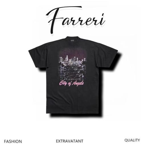 𝐵家GETARIAT廓形圆领T恤 商品图0