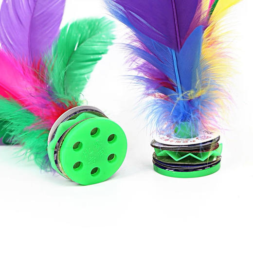 彩色大花毽子比赛专用毽子 商品图1