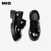 MIO米奥牛津鞋圆头学院风千金乐福钻饰厚底松糕鞋女M254514466 商品缩略图3