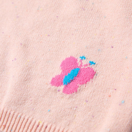 笛莎Deesha 童装女童毛衫2025冬新款女童可爱针织毛衫 商品图3