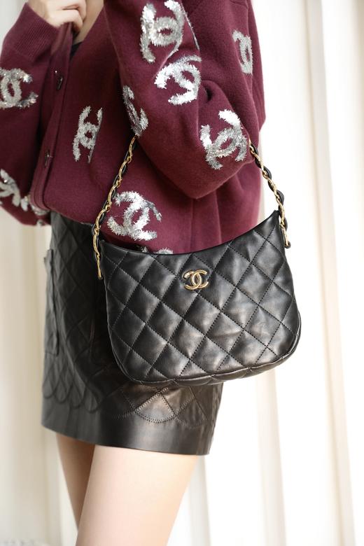 香奈儿-22k秋冬HOBO腋下包/嬉皮包（LZ） 商品图3