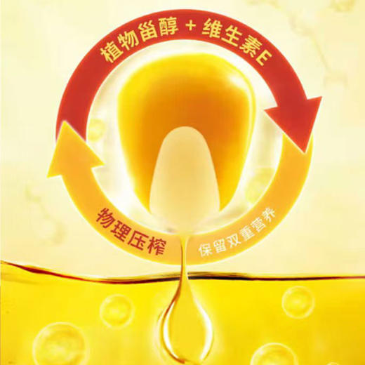 中粮福临门福至心礼玉米油 黄金产地5L 商品图1