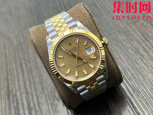 劳力士 VS日志41系列 间金金盘格子面 男士腕表 3235机 五珠带 表径41mm 商品图1