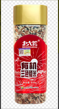 北大荒有机三色糙米850g