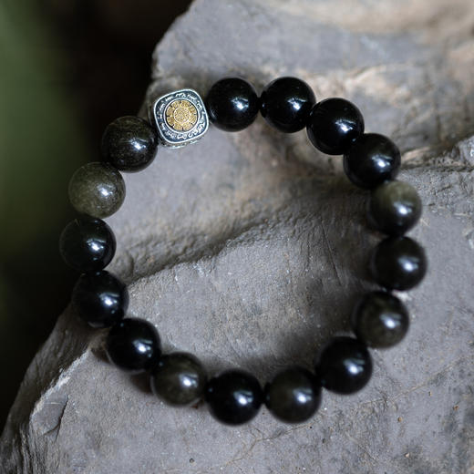 黑曜石满愿手串 | 万物叁仟 商品图3