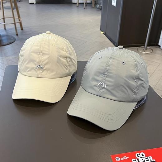 速干棒球帽~小山刺绣薄款遮阳防晒鸭舌帽女夏天户外运动男士太阳帽 商品图0