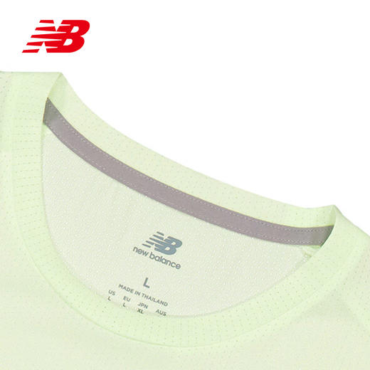 NEW BALANCE/NB 男女款舒适运动休闲百搭跑步短袖背心 商品图2