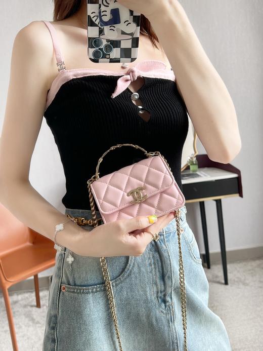 香奈儿-22s珐琅手柄链条包！（LZ） 商品图6