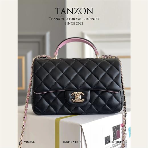 香奈儿  口盖双色手腕包！2色！（LZ） 商品图1