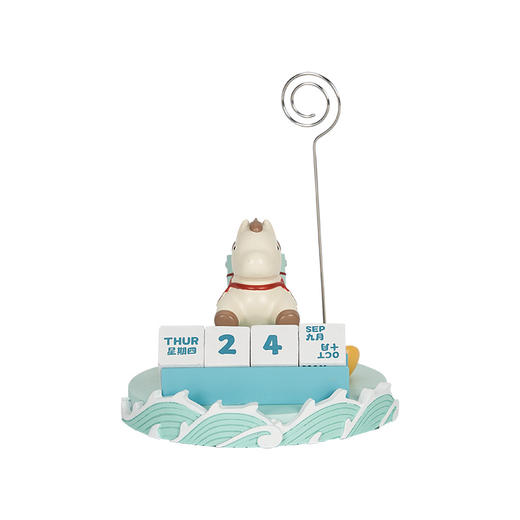 大英博物馆东方梦境系列马上有钱日历便签夹桌面小摆件 商品图4