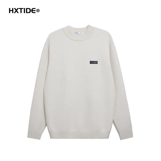 HX 冬季中领毛衫S107444376101/02 商品图0