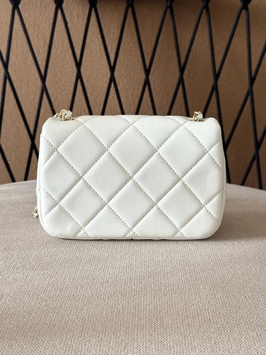 BT290 香奈儿 24S 珍珠款方胖子 斜挎包 白色（BT*MM）7.22直播款 商品图11