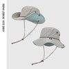 日系拼色~牛仔渔夫帽子女夏季复古百搭出游登山钓鱼防晒百搭盆帽 商品缩略图9