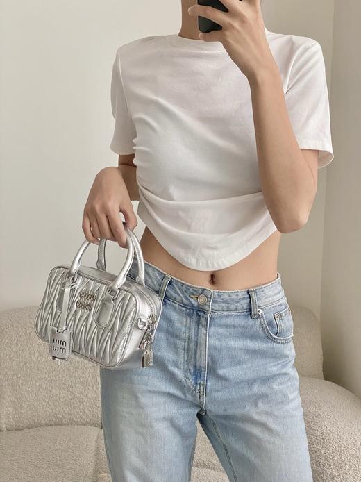 缪缪 褶皱保龄球小方包（LZ） 商品图5