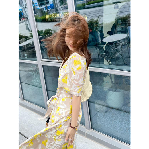 2507402    保姿 印花真丝 连衣裙 商品图2