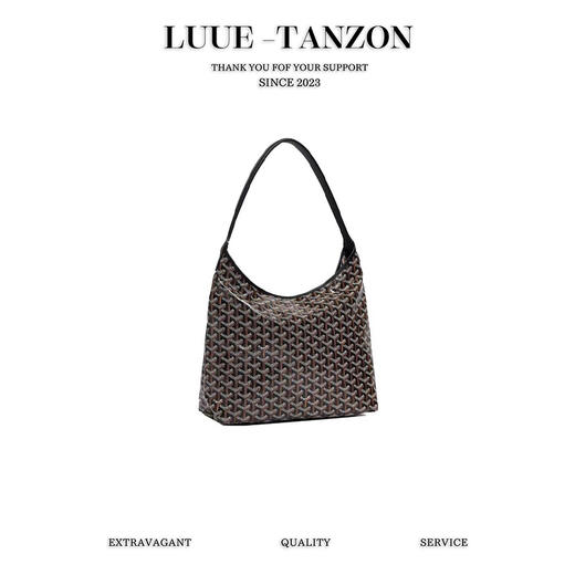 戈雅-狗牙Bohème Hobo 狗牙腋下包（XS） 商品图0