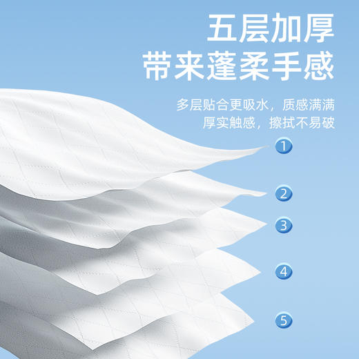 若禺软抽纸高奢禺宝系列5层加厚300张/包1件8包RR2108 商品图3