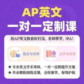 AP英文一对一定制课