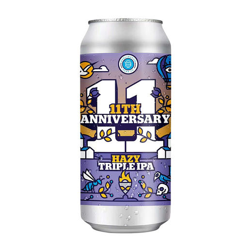 【冷库储存】美国伯灵顿11周年 三倍浑浊IPA 10.0%vol 商品图0