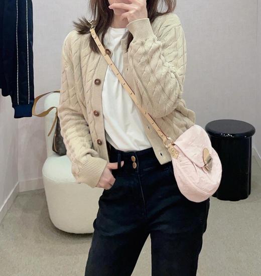 驴家 SUNSET 手袋斜跨单肩包 型号：M13347牛仔粉色(JPH) 商品图5