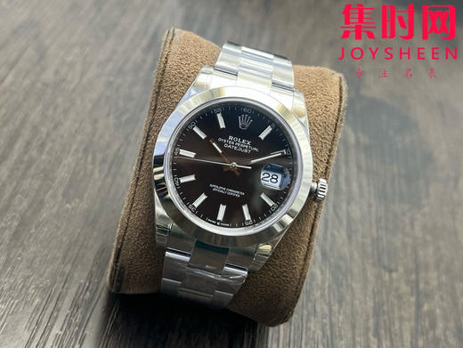 劳力士 VS日志41系列 光圈黑盘 男士腕表 3235机 三珠带 表径41mm 商品图2