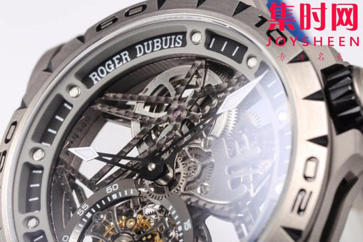 NEW陀飞轮机械机芯！钛金属 罗杰杜彼EXCALIBUR NEW王者系列陀飞轮 RDDBEX0479 男士腕表 商品图4