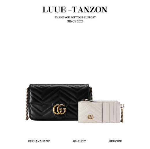 古驰-Marmont新版马蒙迷你手袋-配卡包（LZ） 商品图1