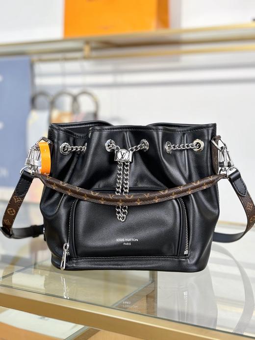 驴家LV NO WAY VIBE 金属配件滑动装饰 羊皮 单肩手提包 (JPH) 商品图1