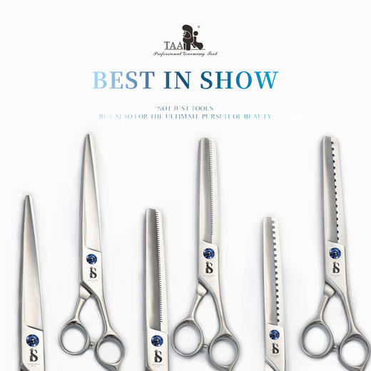 TAA/它它宠物美容BIS宽刃开型A系列直剪牙剪鱼骨剪 商品图1