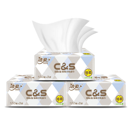 洁柔 黑Face有芯卷纸140g*10卷+赠布艺抽纸100抽6包新老随机 JR-079 商品图2