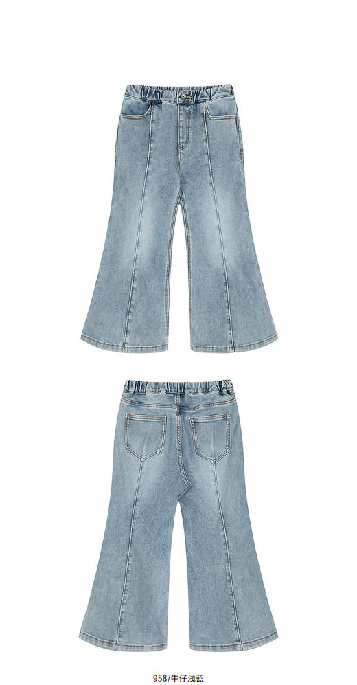 jnby  25年秋款 牛仔长裤 1P7E13300 商品图11