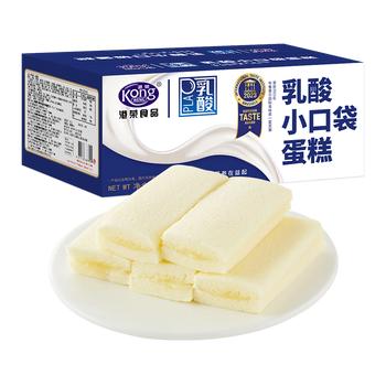 港荣蒸蛋糕乳酸菌小口袋450g面包饼干纯蛋糕点心零食甜品礼品盒物箱 商品图5