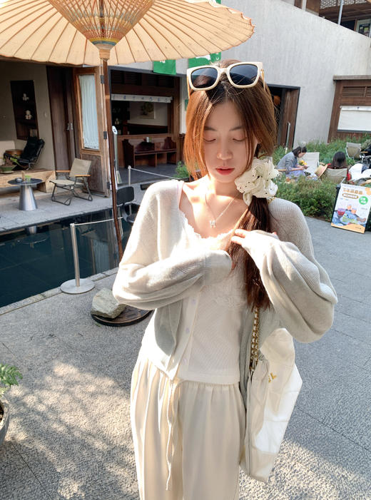 <曾小咸推荐>2色镂空针织开衫 日常149.99/件 立减90 秒杀59.99/件！！ 商品图12