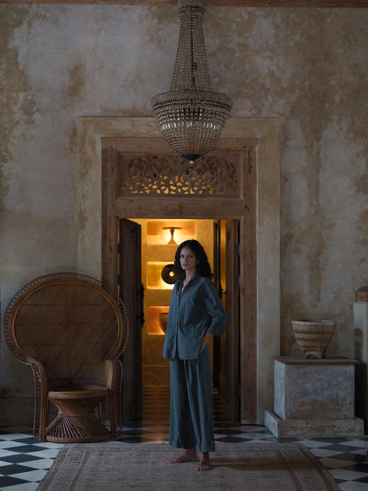 Jai  松柏绿稻草人轻量纸棉夹克 商品图1