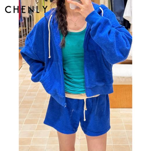 尘衣｜25春夏小众正单蓬松毛巾布套装 商品图0