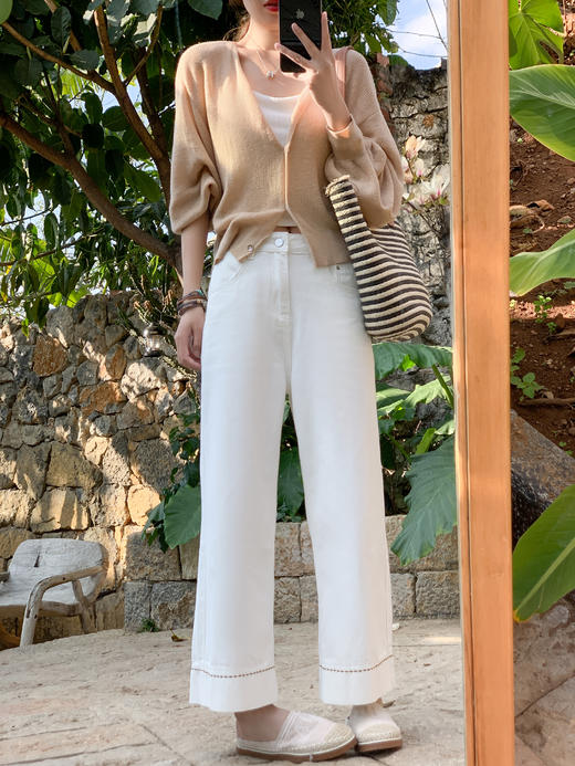 <曾小咸推荐>2色镂空针织开衫 日常149.99/件 立减90 秒杀59.99/件！！ 商品图7