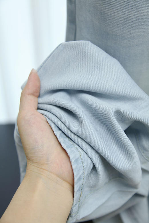 ✨【冰丝牛仔裤】三伏天都爱穿的牛仔裤，‎巨无敌凉快！⁡‪秦岚也爱的月光蓝，‪全网独一份的蓝❗品牌直发！‌ 商品图5