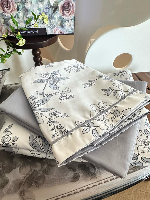 夏日裸睡天花板🌸整晚凉爽不闷汗❗️🍃【天丝锦缎四件套】✅ 商品图6